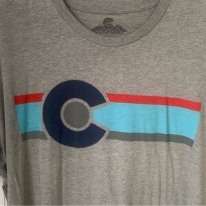 Colorado (XL) Gray Graphic T-Shirt